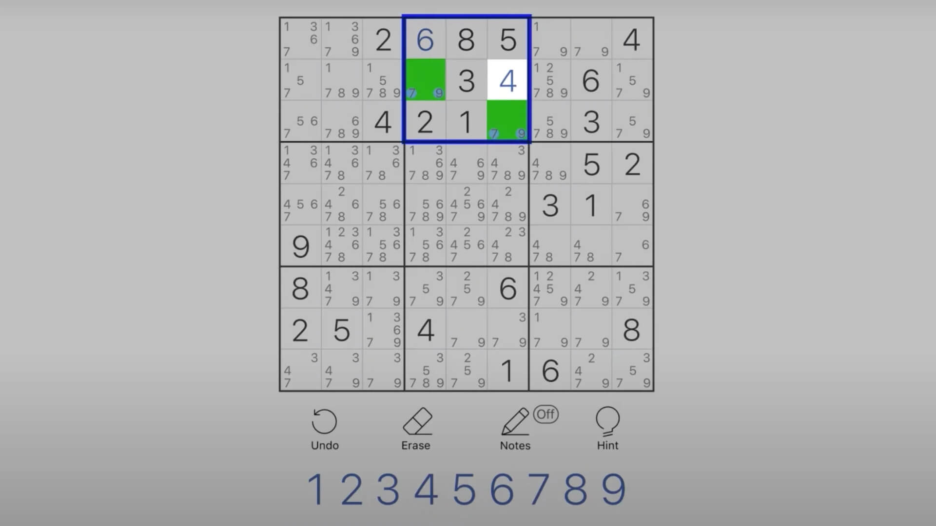 Advanced Sudoku Deduction Tutorial: For Seniors