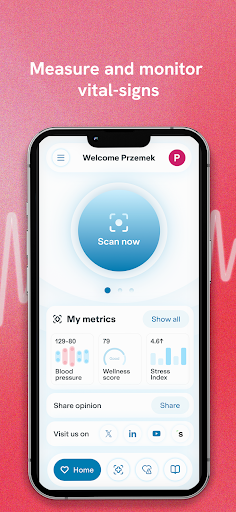 Heart Monitor: Measure BP & HR screenshot 1