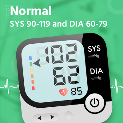 Blood Pressure App: BP Monitor screenshot 1