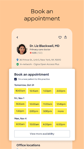 Zocdoc - Find and book doctors screenshot 4