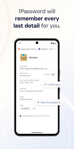 1Password: Password Manager screenshot 2